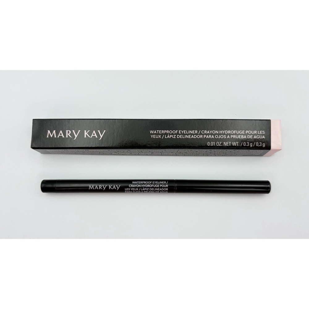 Mary Kay Waterproof Eyeliner Black Noir 205910 New In Box Full Size .01 oz